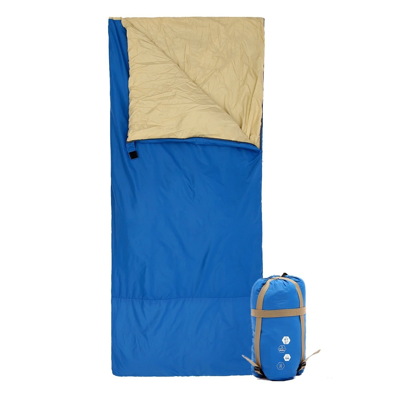 Buy Kefi Outdoors Sleeping Bag  Warm Lightweight with Wallet and Phone  Pocket Perfect for Camping TripsTravelling Trekking sleepovers Royal  Blue and Navy Online at Low Prices in India  Amazonin