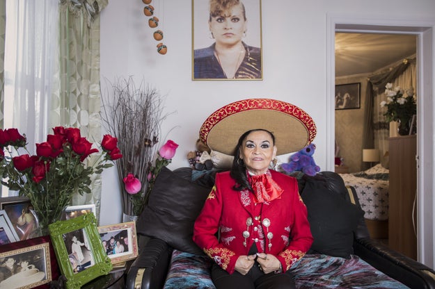 "Abuelas" is a portrait series starring undocumented Mexican grandmothers who remained largely invisible and undocumented for many years. These images show how these abuelas have made a place for themselves in their communities beyond the border.