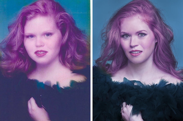 This Is What Our Glamour Shots From The 90s Would Look Like Today