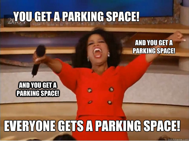 Because walking to your car in the middle of July has helped our sanity.