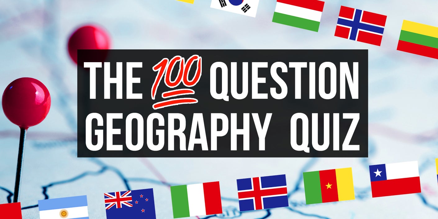 Only A Geography Genius Will Score 80/100 In This Monster Quiz