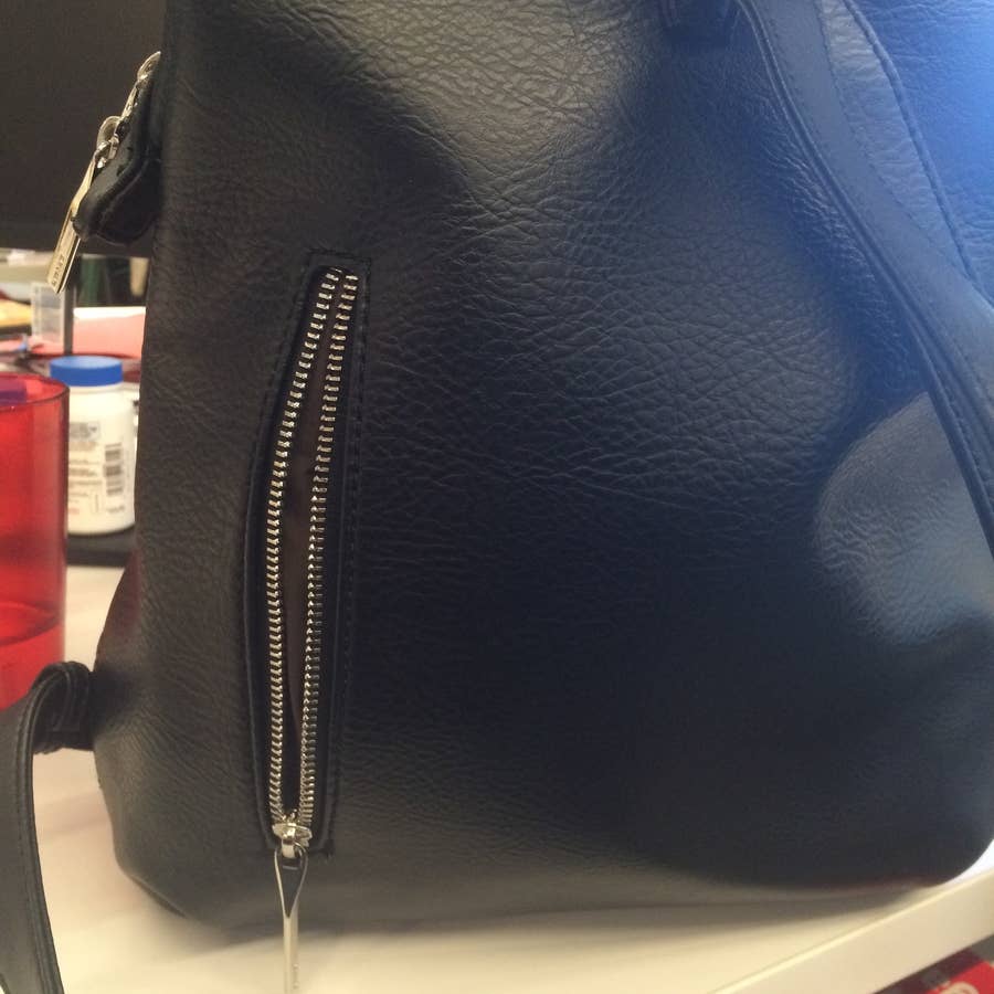 buzzfeed leather backpack This Backpack That Fits Everything Is The Most Elegant Bag I Own