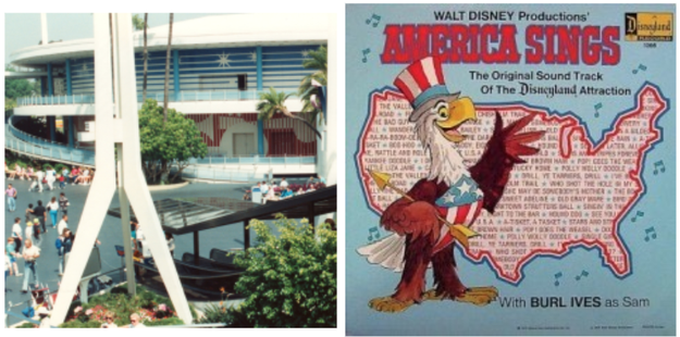 A cast member was crushed to death between the walls of Disneyland's America Sings ride in 1974.