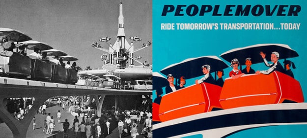 Disneyland's PeopleMover ride was only open for a month before a teen died while trying to jump from car to car in 1967.