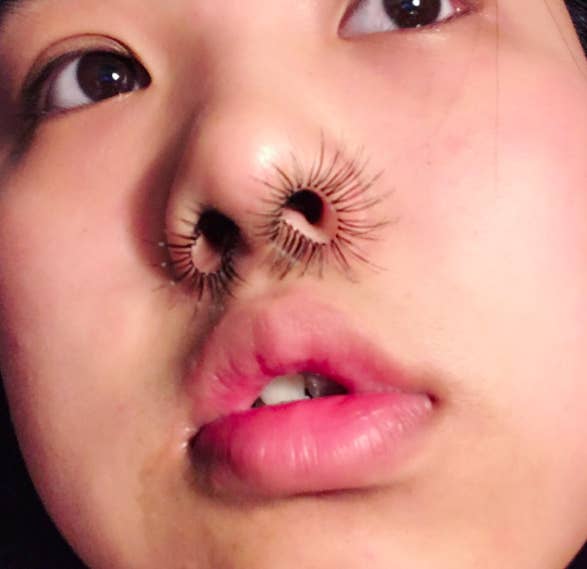2017 Beauty Trends Have Officially Peaked With Fake Nose Hair