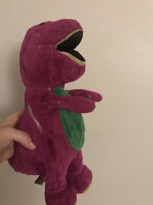 life size barney stuffed animal