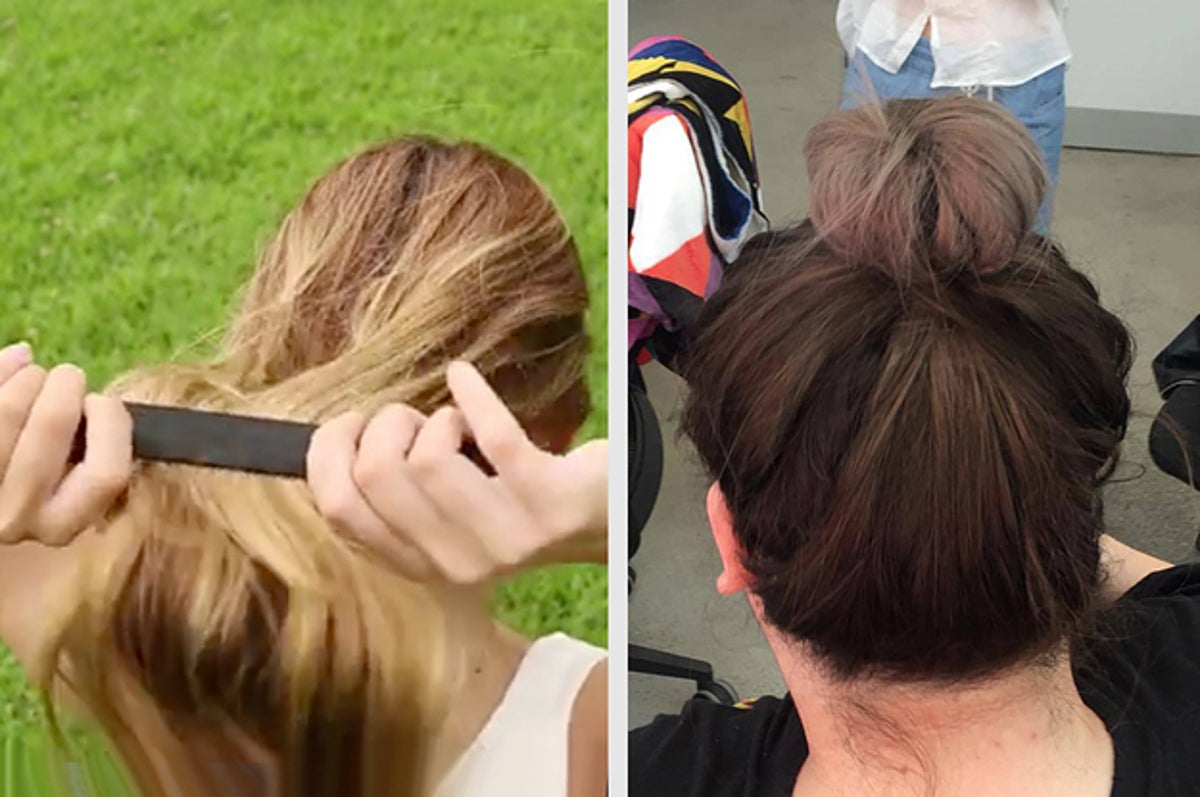 We Tried The Magic Bun Maker And Now We're Never Leaving Our Hair Out Again