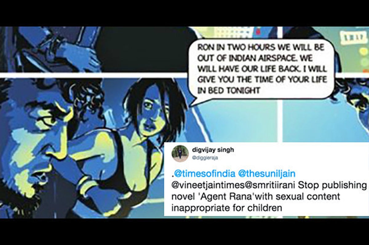 An Adult Comic Being Published In TOI Has People All Up In Arms Over Its  Sexual Content