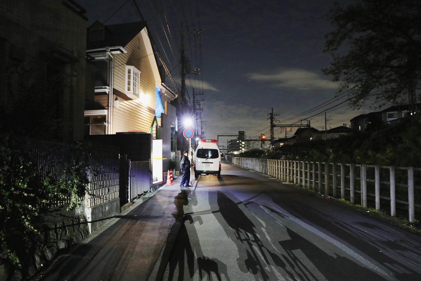 9人の遺体が見つかったアパート