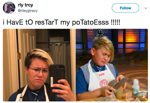 That potato kid: