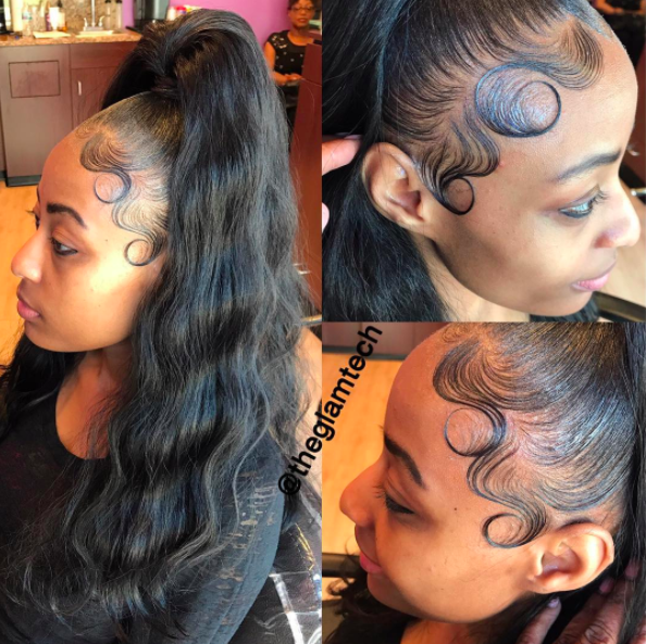 Swirl and lay baby hairs that give new life to the word edges? SAY NO MORE!