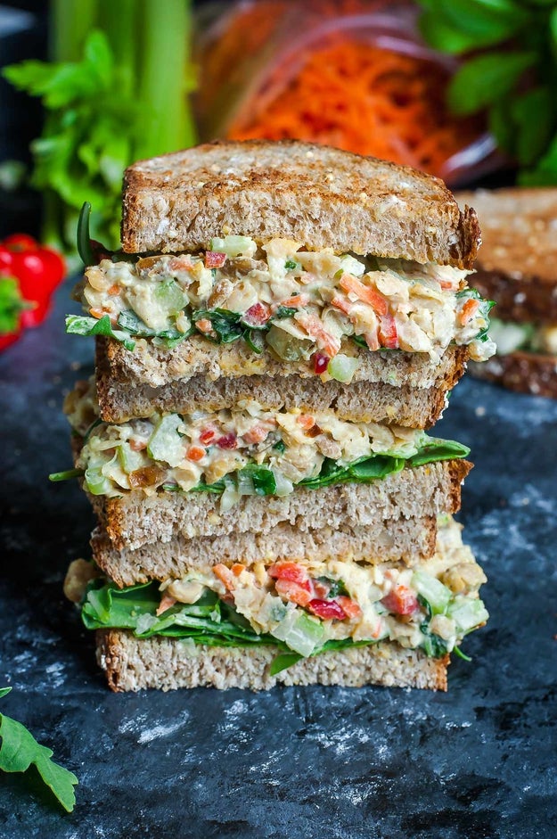 Chickpea Salad Sandwich