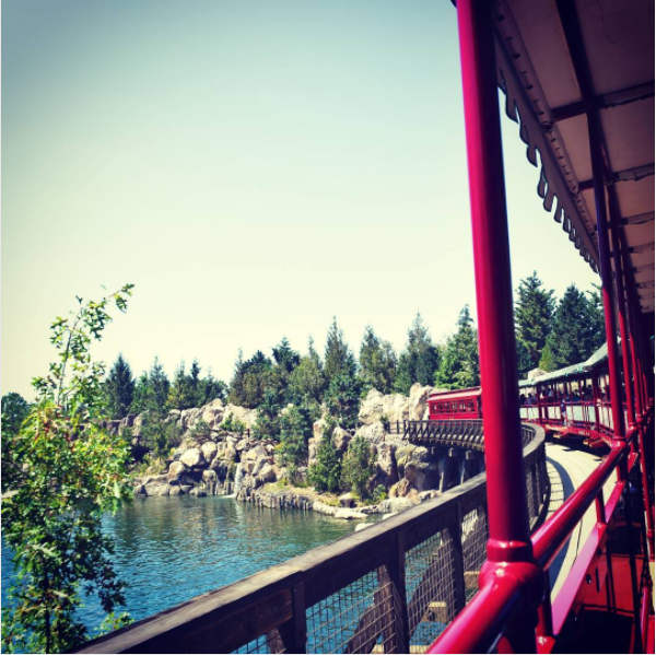 Maybe it's riding the Disneyland Railroad around a few times so you (or your baby!) can squeeze in a catnap before the parade.