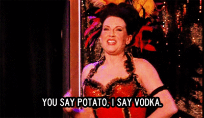 Most vodkas today are distilled from grains, but some are still made with potatoes.