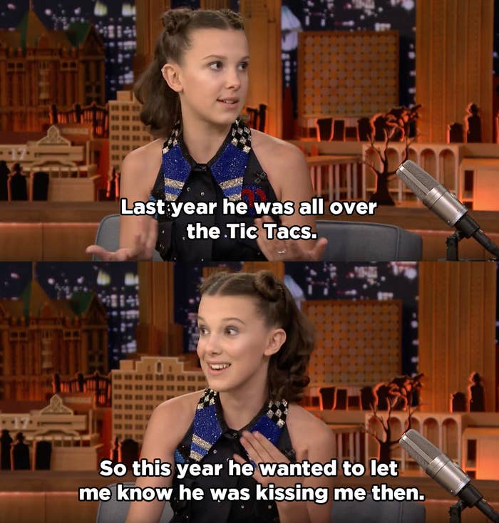 Millie Bobby Brown Revealed What Finn Wolfhard Said To Her Before