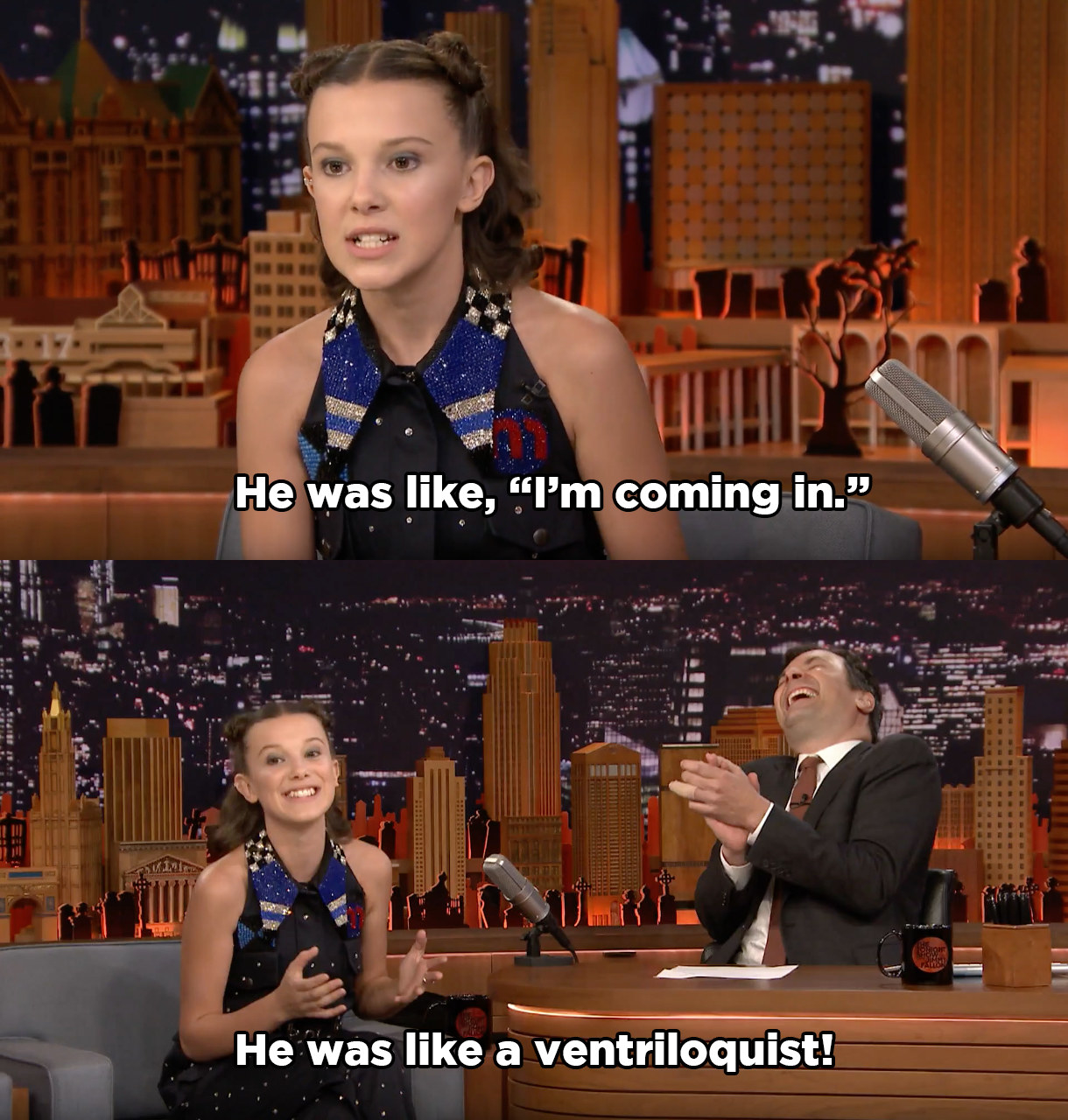 Millie Bobby Brown Revealed What Finn Wolfhard Said To Her Before Their 