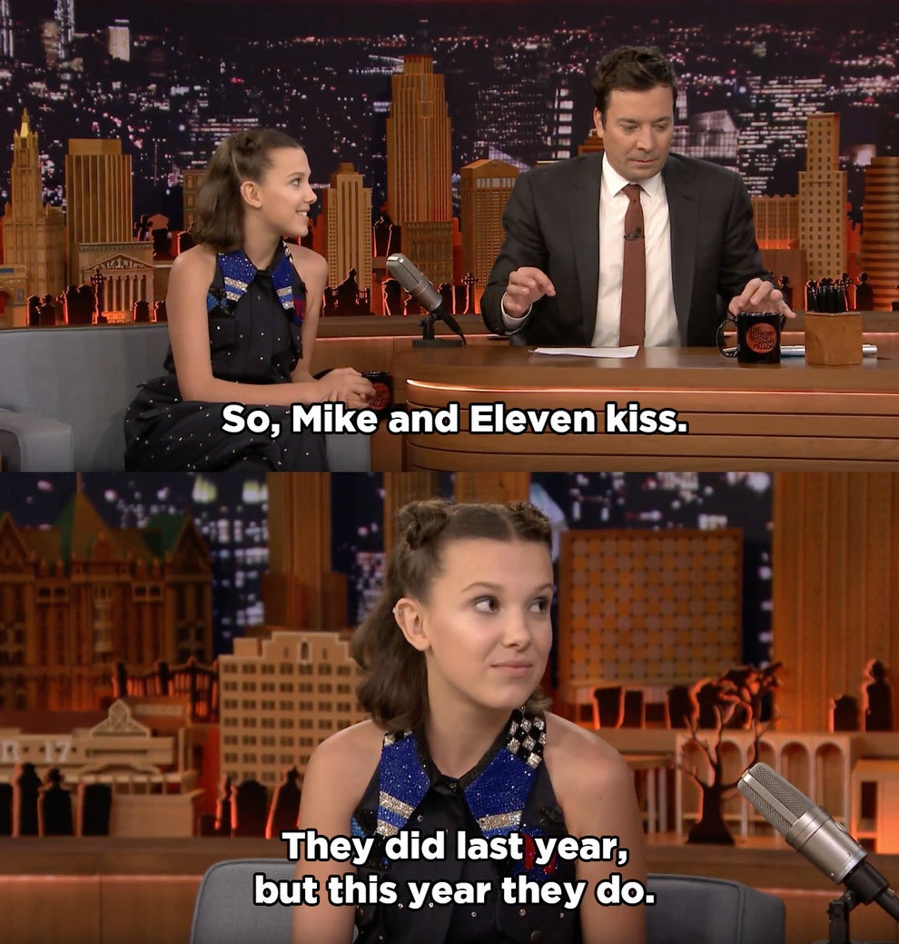 Millie Bobby Brown Revealed What Finn Wolfhard Said To Her Before Their ...