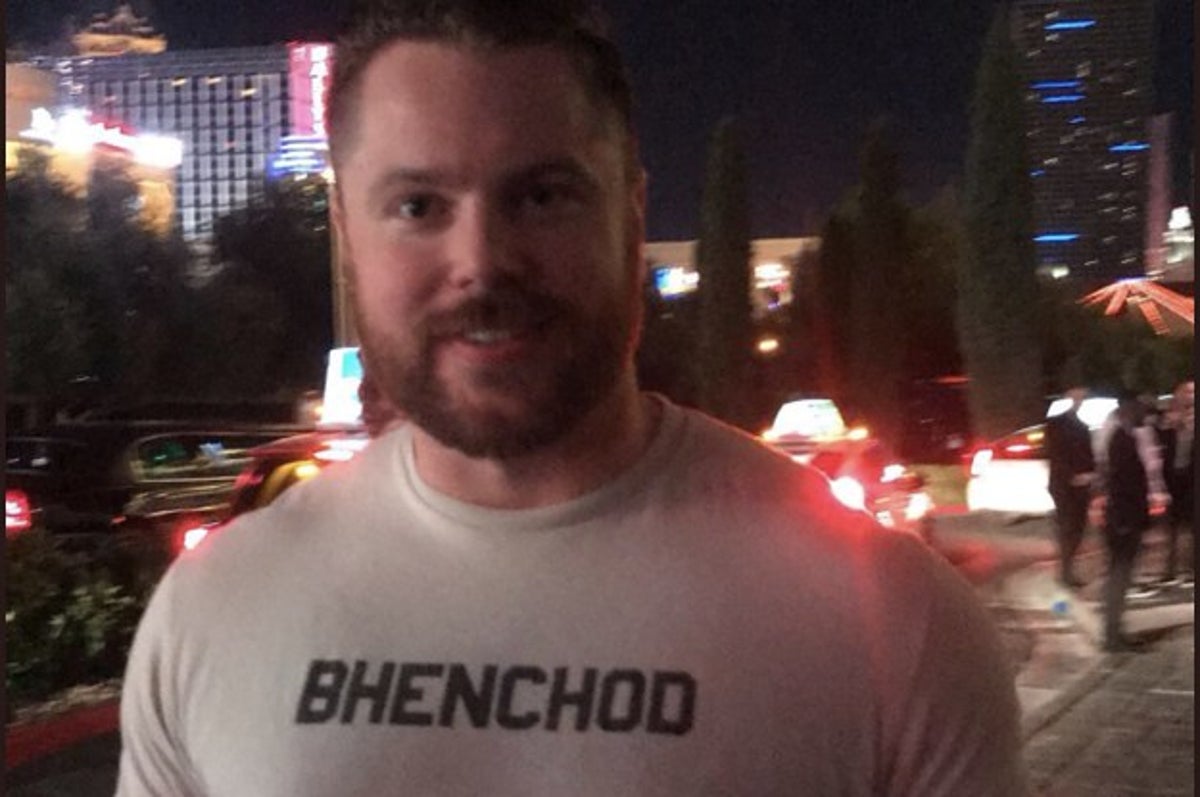 A White Dude Wore A T Shirt With The Word Bhenchod On It Cause He Thought It Meant I Love You Authority or person who bans or restricts something without any consideration of personal liberty or individual. a white dude wore a t shirt with the