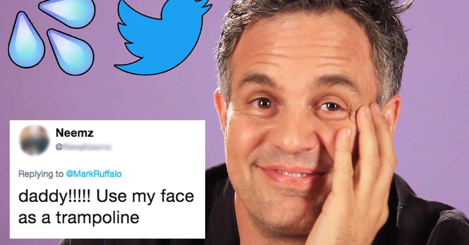 We Had Mark Ruffalo Read Thirst Tweets About Himself And He Was Shocked AF