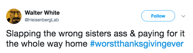 Or maybe it was the Thanksgiving when a family member made a faux pas they will never live down.