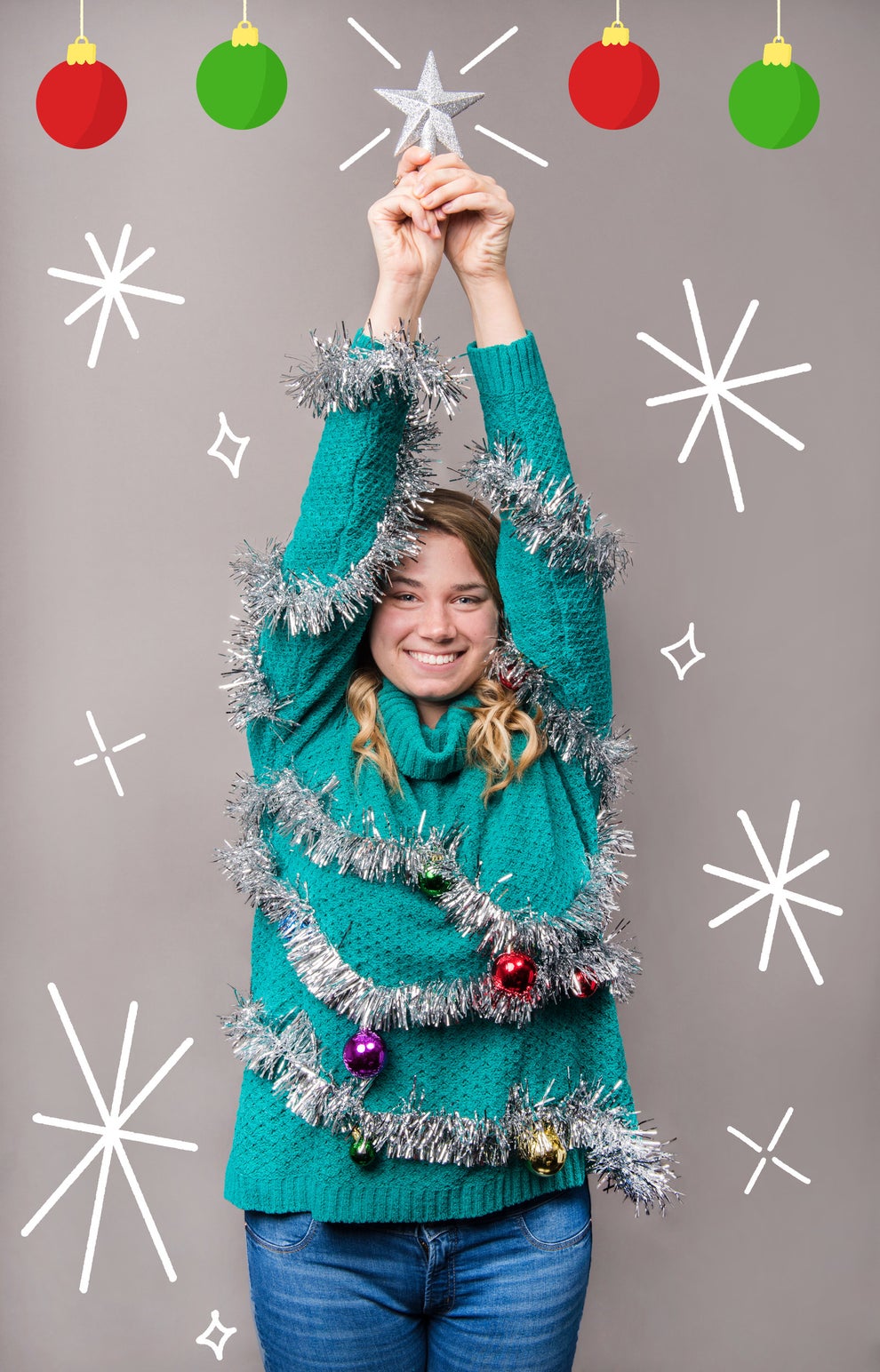6 Ridiculous DIYs That Will Win Christmas Jumper Day Hands Down