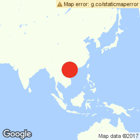 Map of Danang, Vietnam