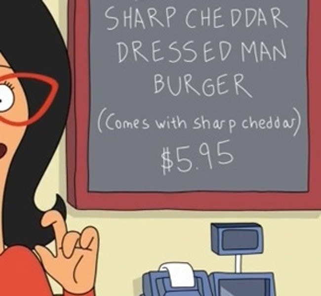 (Comes with sharp cheddar)