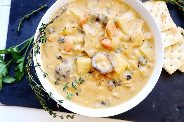 Vegan New England Clam Chowder