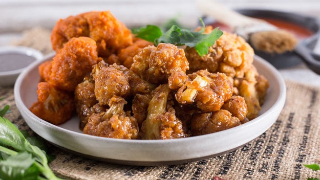 Vegan Cauliflower Wings