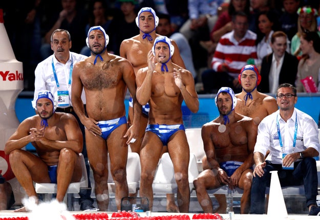 41. Any member of the Greek water polo team