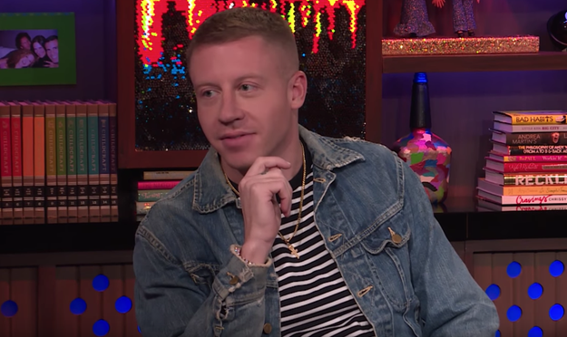 Well, a year later, fans can't stop thinking about that painting or the fact that Macklemore still owns it. So, when he stopped by Watch What Happens Live on Thursday, he set the record straight.