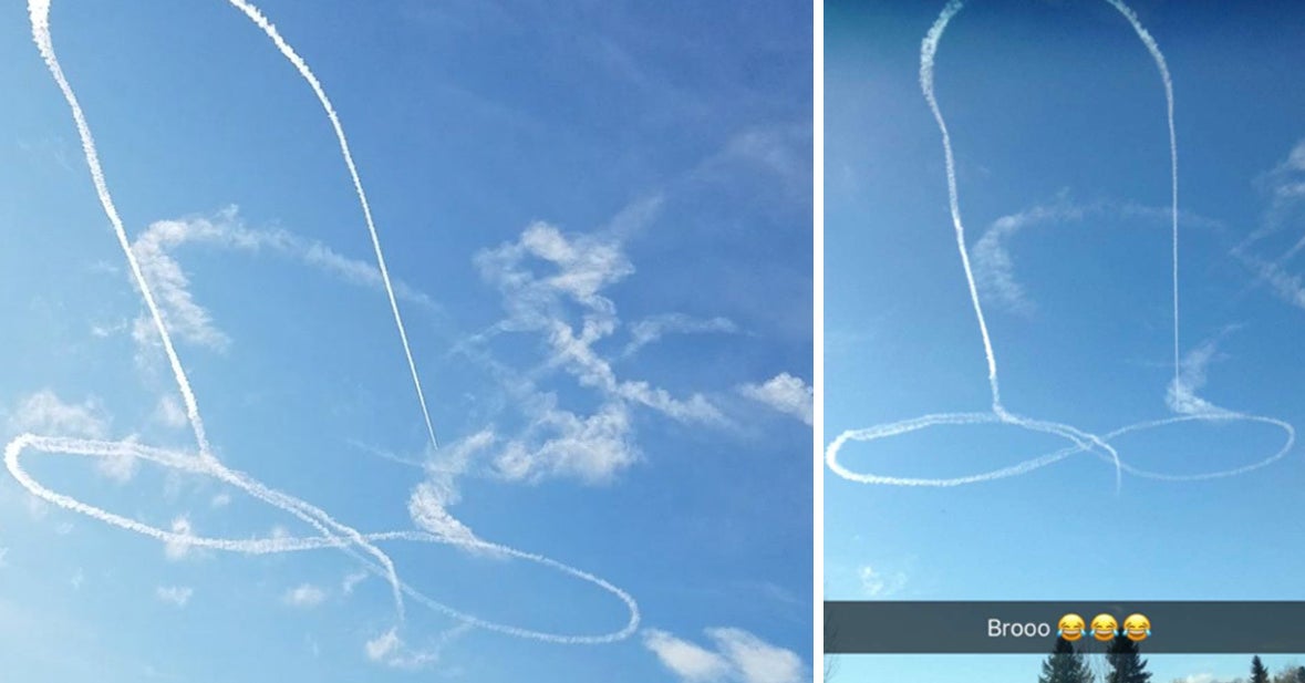 The Navy Is Apologizing After One Of Its Pilots Drew A Penis In The Sky