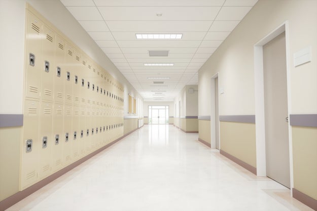 "Do all American high schools really have lockers?"