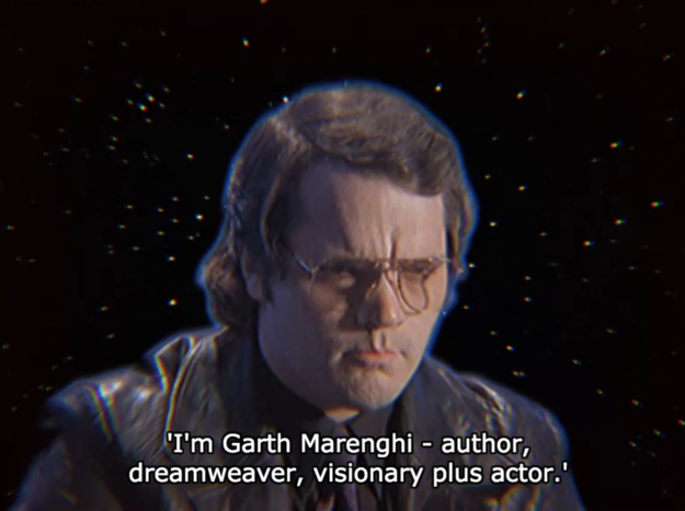 Mary is than garth. Mary is than garth
