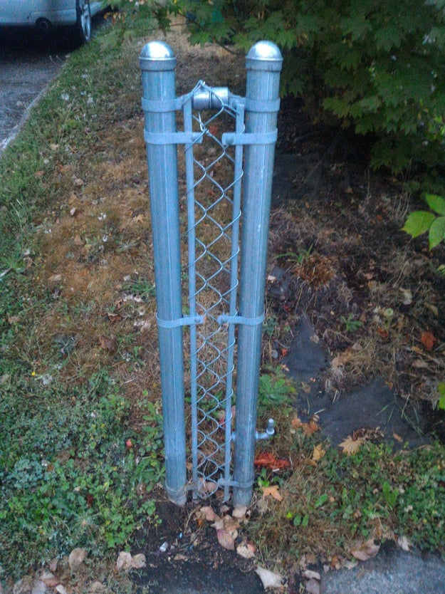 Whoever decided this fence was necessary.