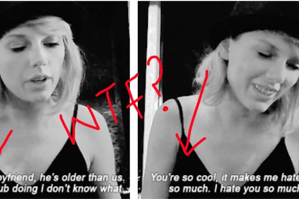 Taylor Swift Shared The Original Lyrics To Gorgeous And Nothing Makes Sense To Me Anymore