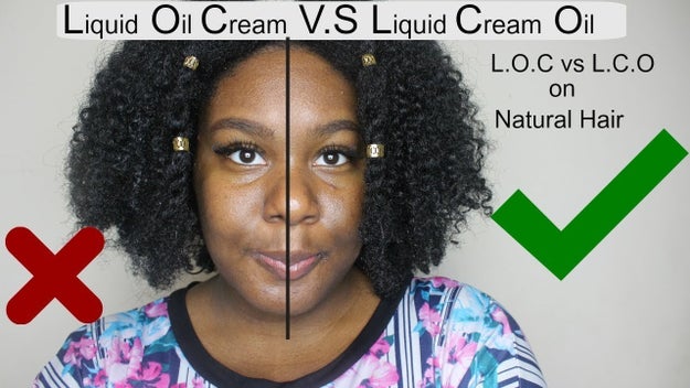 My moisturizing regimen is actually the LOC method. That's cool, right?