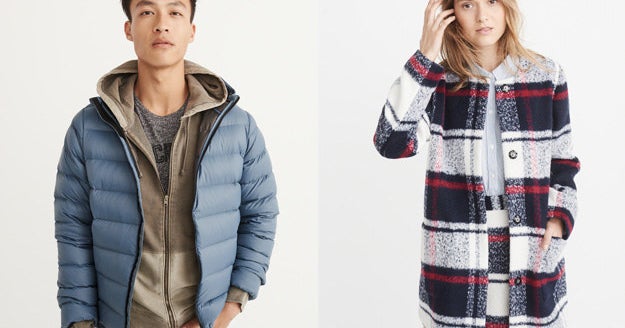 Baby It’s Cold Outside, So Get A Coat From Abercrombie & Fitch For 40% Off