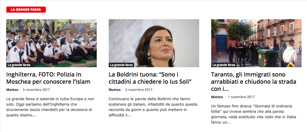 One Of The Biggest Alternative Media Networks In Italy Is Spreading Anti Immigrant News And Misinformation On Facebook