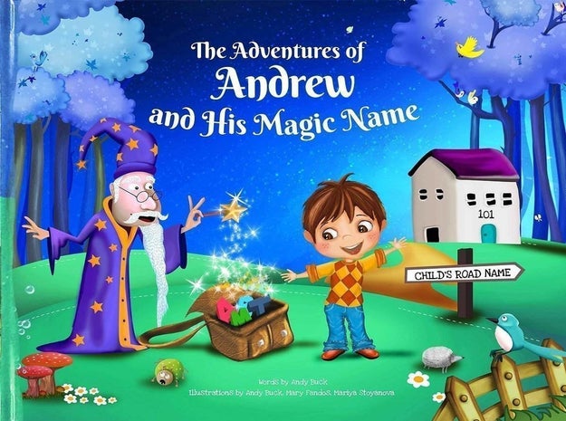 A story book that'll literally be their own adventure, right down to each rhyme.