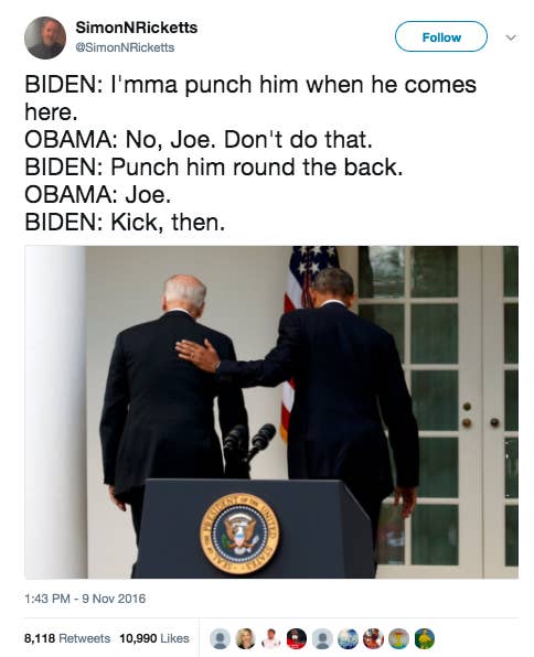 Barack Obama Just Joe Biden A Happy Birthday Using A Meme It's Hilarious