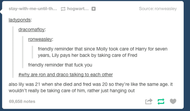 18 "Harry Potter" Tumblr Posts That Will Make You Feel Feelings