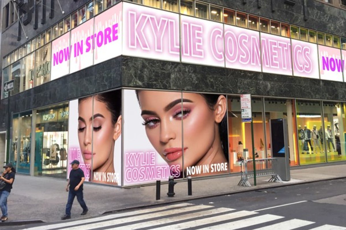 Kylie Jenner's Cosmetics and Merch Pop-Up Opens at Westfield