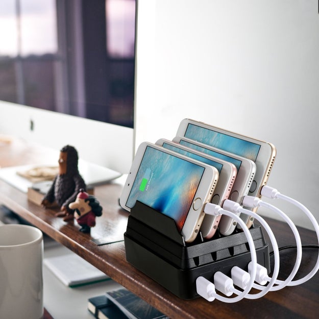 Or just a little thing that's come in surprisingly handy, like this multi-port charger.