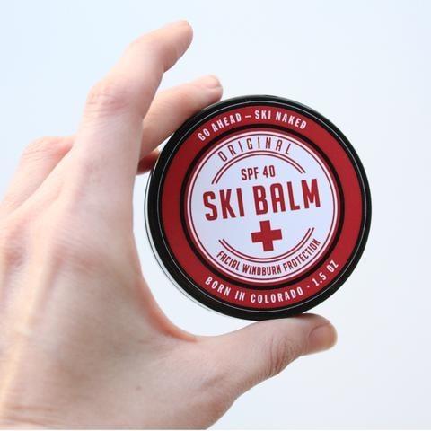 Ski Balm has an interesting story. The creator was working at a tech company in Denver when one day after skiing he was left with a serious case of wind and sunburn. After years of testing, he invented Ski Balm - a non-greasy, microscopic layer that keeps off wind, locks in moisture, and protects from the sun. At only $5.99, it's a no-brainer gift that ANYONE in the cold will love. You can find it here.