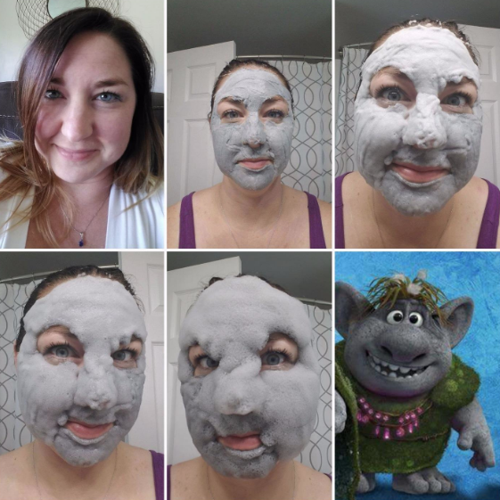 bubble face mask