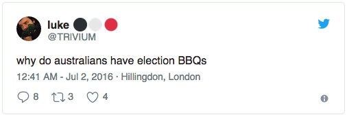 We're generally disappointed with the outcomes as we didn't like any of the shits to begin with so we might as well be unhappy and fed, right? Plus food, drink and friends... any excuse will do!