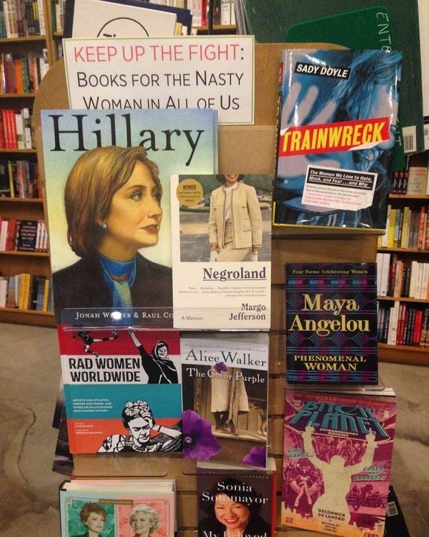 "WORD Bookstore in Jersey City doesn't shy away from the political climate — they embrace it and help us get through it." —amandar4be2efc7aVisit WORD Books in Jersey City or Brooklyn on Saturday Nov. 25 for raffles, giveaway, readings, trivia, and more.
