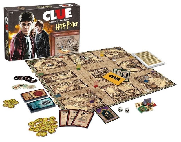 A Harry Potter–themed Clue game for your likewise magic-obsessed relatives and friends so you can also enjoy it and play along.