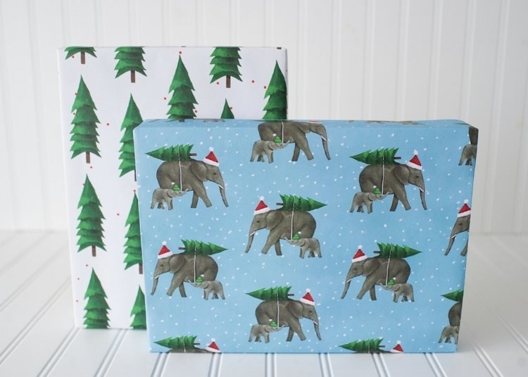Deliver your gifts in cute, eco-friendly gift wrap this year. Pick up a roll or two here.